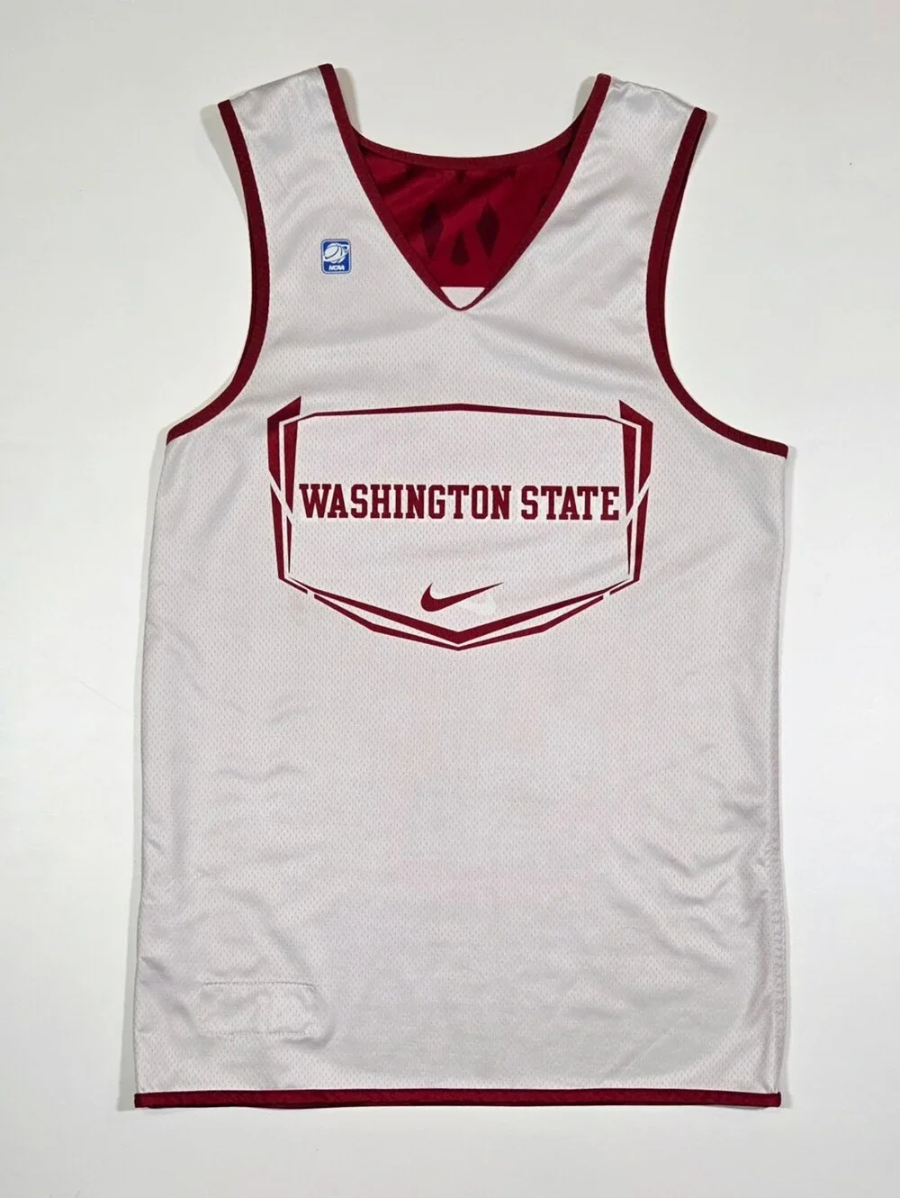 Washington State Nike Basketball Jersey Mens XS Red WSU Cougars #3 Reversible